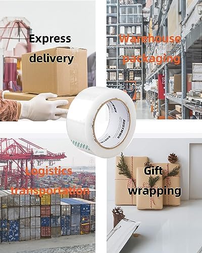 AUDTMWH Packing Tape Refills, 1.88" x 60 yds, 4 Rolls - Image 6