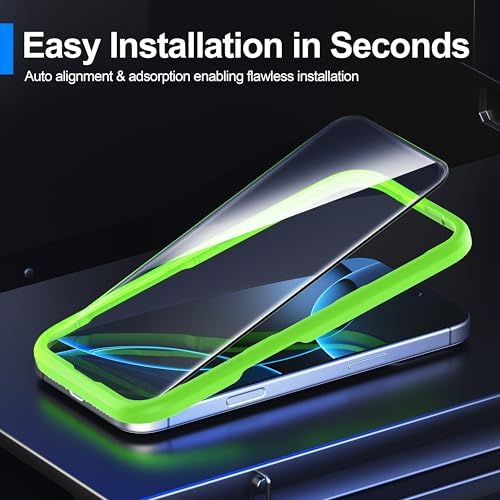 Ailun Screen Protector + Camera Lens Protector for iPhone 16 Pro, 3+3 Pack - Image 6