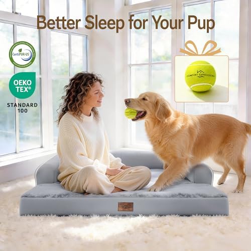 Comfort Expression Orthopedic XL Dog Bed for Large and Extra Large Dogs - Image 6