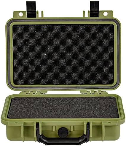 Eylar Protective Gear and Camera Hard Case Waterproof Dry Box with Foam 11.6 Inch 8.3 Inch 3.8 Inch (OD Green) - Image 4