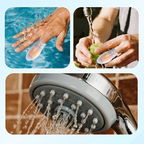 4pcs Waterproof Finger Protectors, Reusable Silicone Finger Cover Sleeve - Image 7
