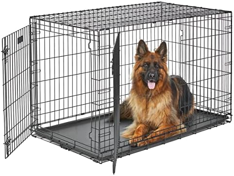 LifeStages by MidWest 48-Inch Double Door Crate, XL Breeds, 90-110 lbs by MidWestHomesForPets