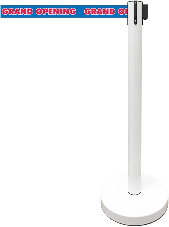 Retractable Stanchion, 6 SPECIALTY Posts + Signframe - Image 3