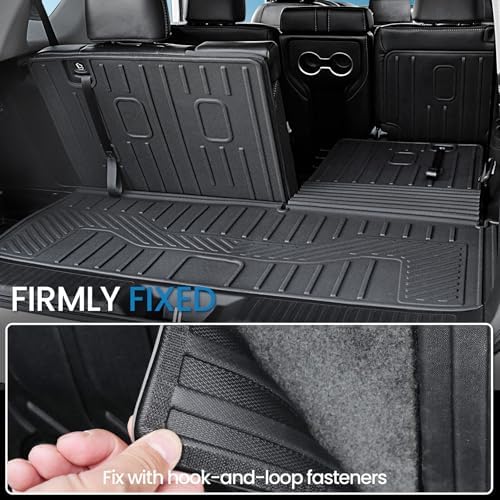 Floor Mats for Honda Pilot 2023-2026 7&8 Seats, with Cargo Mat - Image 5