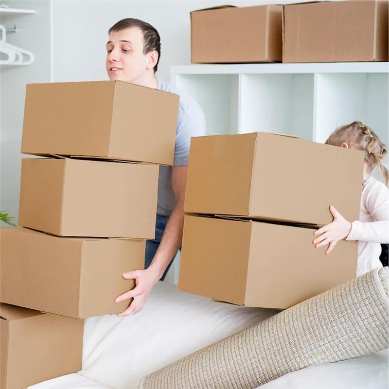 Corrugated Cardboard Boxes, 15 x 12 x 6 inch, 25 Pack - Image 2