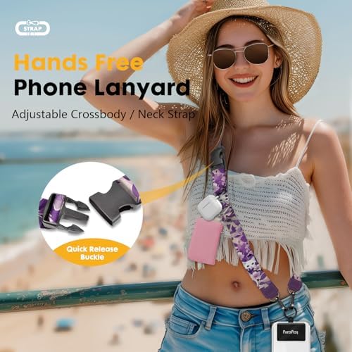 Icycay Phone Lanyard Crossbody Strap Neck Adjustable Teacher Women Cat - Image 2
