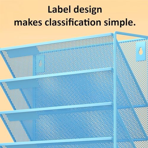Kuntine.B Wall File Organizer Office Hanging Magazine Holder Wall File Organizer for Office Home - Image 5