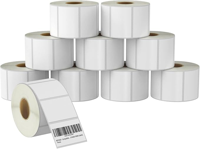 BETCKEY - 3" x 2" Multipurpose & Shipping Labels Compatible by BETCKEY