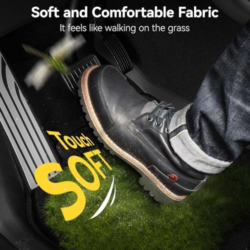 3W 9PCS Floor Mats for Tesla Model Y Juniper 2025 2026 Star Trails Carpets - Image 6