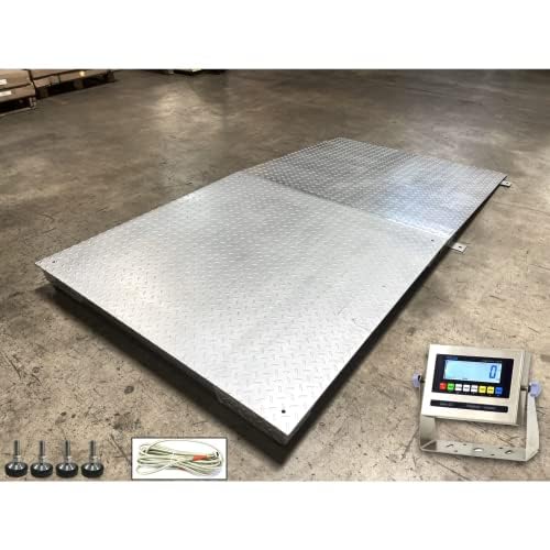 Liberty Scales Galvanized NTEP Heavy Duty Industrial 48" x 48" Floor Scale - Image 3