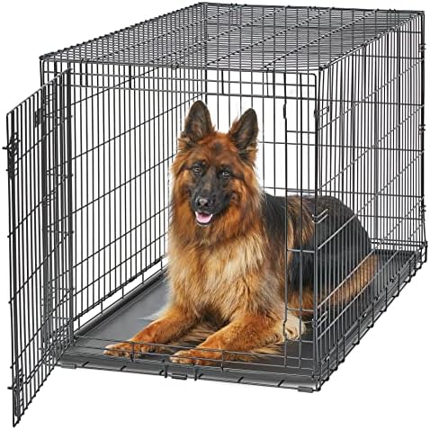 LifeStages by MidWest 48-Inch Single Door Crate, XL Breeds, 90-110 lbs by MidWestHomesForPets
