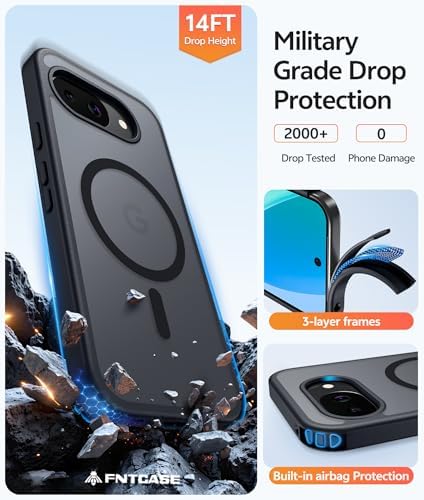 FNTCASE for Google Pixel 10a Case, Fit for Magsafe, with Screen Protector - Image 5