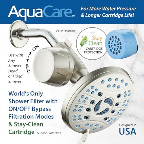 AquaCare Universal Premium American KDF Shower Filter w/Hygienic Cartridge - Image 3