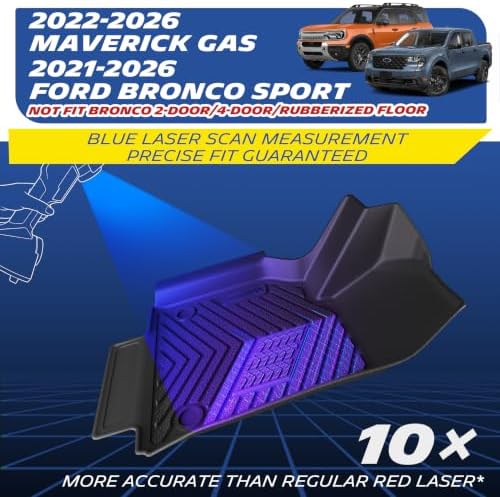 Michelin Vehicle Mats for 2021-2026 Bronco Sport (3 Piece) - Image 4
