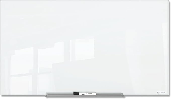 Quartet Magnetic Dry Erase Board, InvisaMount by Quartet