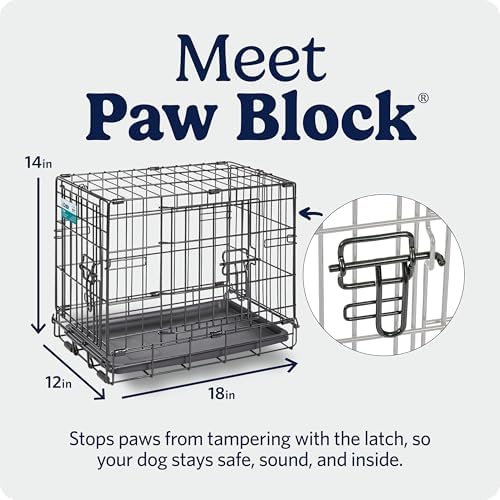 Midwest 18-Inch Double Door iCrate, for Tiny Breeds, Up to 10 lbs - Image 5