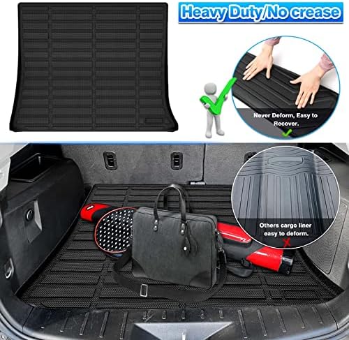 Cartist Custom Fit for Cargo Liner 2010-2017 Chevy Equinox/GMC Terrain All Weather Anti-Slip Rear Trunk Mat TPE Waterproof - Image 5