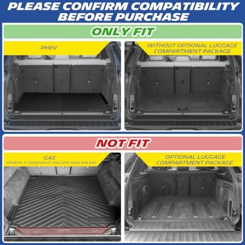 Michelin Vehicle Mats for 2019-2026 BMW X5 PHEV, 5 Seats, Trunk Mat - Image 4