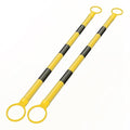 RoadHero 2 Pack 4 FT to 6.9 FT Retractable Cone Bar, Expandable Traffic Cone by RoadHeroUS