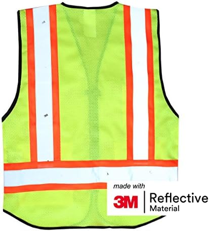 Salzmann Mesh Safety Vest | Hi Vis Reflective Vest | US ANSI/ISEA 107 - Image 3