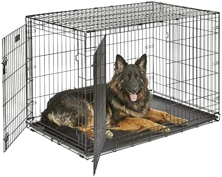 MidWest Homes for Pets Double Door iCrate Starter Kit, 48-inch - Image 4