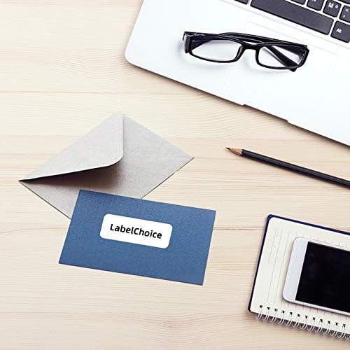 100 Sheets 1400 Labels 4" x1-1/3 14 Up Mailing Address Labels Stickers for Laser & Inkjet Printers, Labelchoice 4" x 1.33" 14 Per Page Strong Adhesive Internet Mailing Shipping Label (1-1/3x4-100P) - Image 5