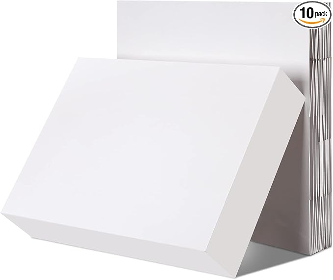 Tudomro 10 Pack 19 x 14 x 4 Inch Cake Box, Cardboard Cake Boxes, Large by Tudomro