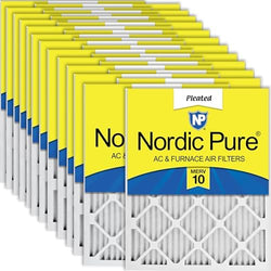 Nordic Pure 18x20x1 Pleated MERV 10 Air Filters 24 Pack by NordicPure