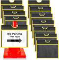 Xuhal 12 Pcs Traffic Cone Sleeve for Caution Safety Black Signs by Xuhal