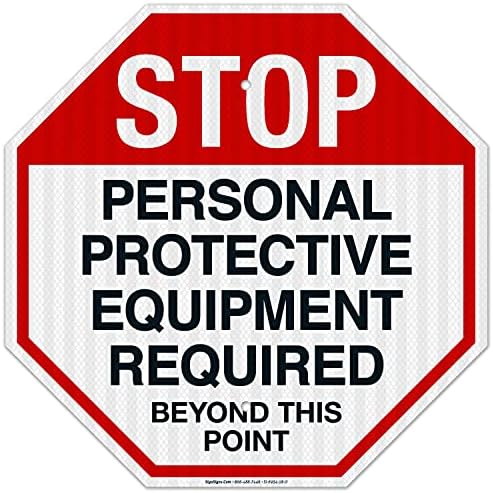 Personal Protective Equipment Required Sign, by SigoSigns