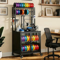 3D Printer Stand 29.5" Cabinet, Dustproof & Moisture-Proof, Rolling Black by EDMIONG