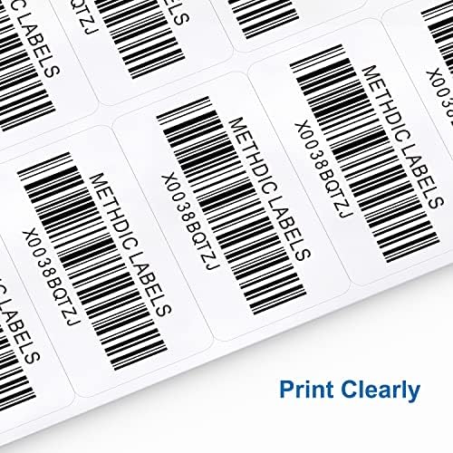 Methdic Shipping Labels 2"×4" 300 Labels Sticker Paper for Laser/Ink Jet Printer Mailing Labels 8.5"*11" White 10 per Sheet - Image 6