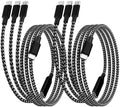 USB C Multi Charging Cable, 3 in 1 Charging Cords for Multiple Devices by MPATIBY