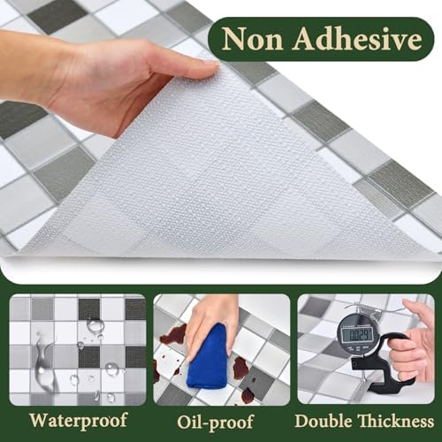Drawer and Shelf Liner for Kitchen Cabinet: 12 in X 30 Ft Non Slip - Image 5
