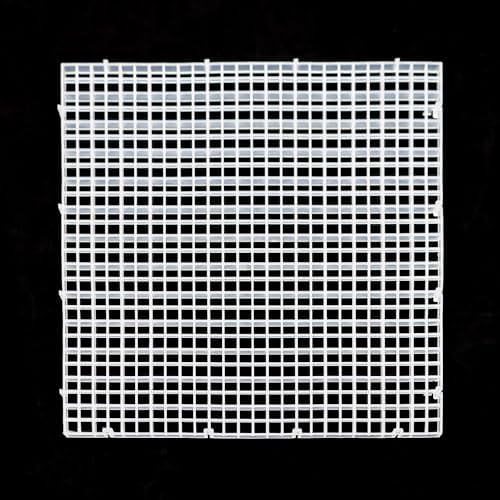 24 Pcs Aquarium Fish Tank Divider Plastic Egg Crate Filter Bottom - Image 3