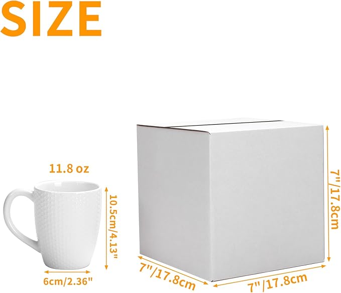 PETAFLOP 7x7x7 Shipping Boxes Set of 25, Small White Cardboard Mailer Box - Image 2