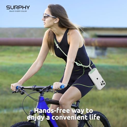 SURPHY Phone Lanyard Crossbody, Phone Strap Crossbody with 2 Tether Tabs - Image 5