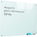 Magnetic Glass Whiteboard, Classroom & Home by NEOBAN