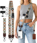 Boho Mandala Phone Lanyard Crossbody Wrist Neck Strap Women by Sukyerios