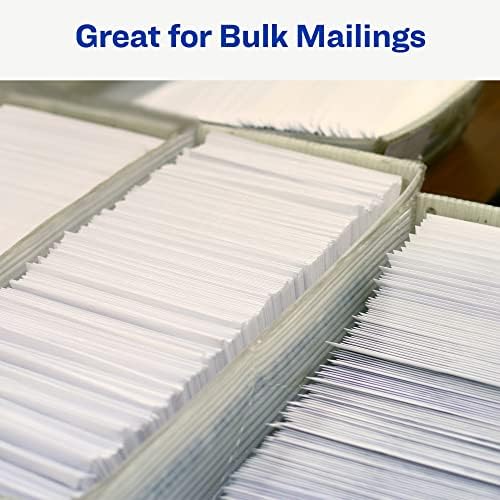 Avery White Computer Labels, 15/16" x 3-1/2", Dot Matrix and Pin-Feed Printers, 5,000 Total (4013) - Image 3