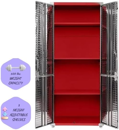 Heavy Duty Storage Solid Stainless Steel Cabinet - Image 4