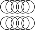 uxcell Nitrile Rubber O-Rings 72mm OD 64mm ID 4mm Width, Metric Sealing Gasket for Automotive Machine Plumbing, Pack of 10 by uxcell