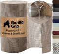 GORILLA GRIP powerGRIP Drawer Shelf and Cabinet Liner, 24"x20', Beige by GorillaGrip
