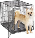 New World by Midwest 24-Inch Single Door Crate, for Small Breeds, 12-20 lbs by NewWorldPetProducts