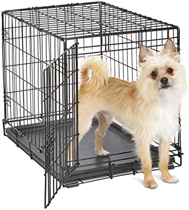 New World by Midwest 24-Inch Single Door Crate, for Small Breeds, 12-20 lbs by NewWorldPetProducts