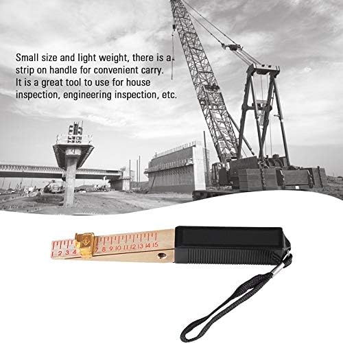 Hilitand 1Pc Wedge Shaped Vernier Feeler Inspection Flatness Measuring Tool for House Engineering (0.2mm) - Image 6