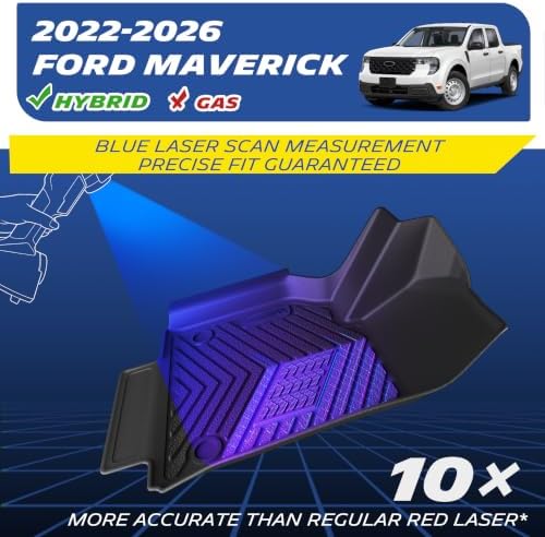 Michelin Vehicle Mats for 2022-2026 Ford Maverick Hybrid (3 Piece) - Image 4