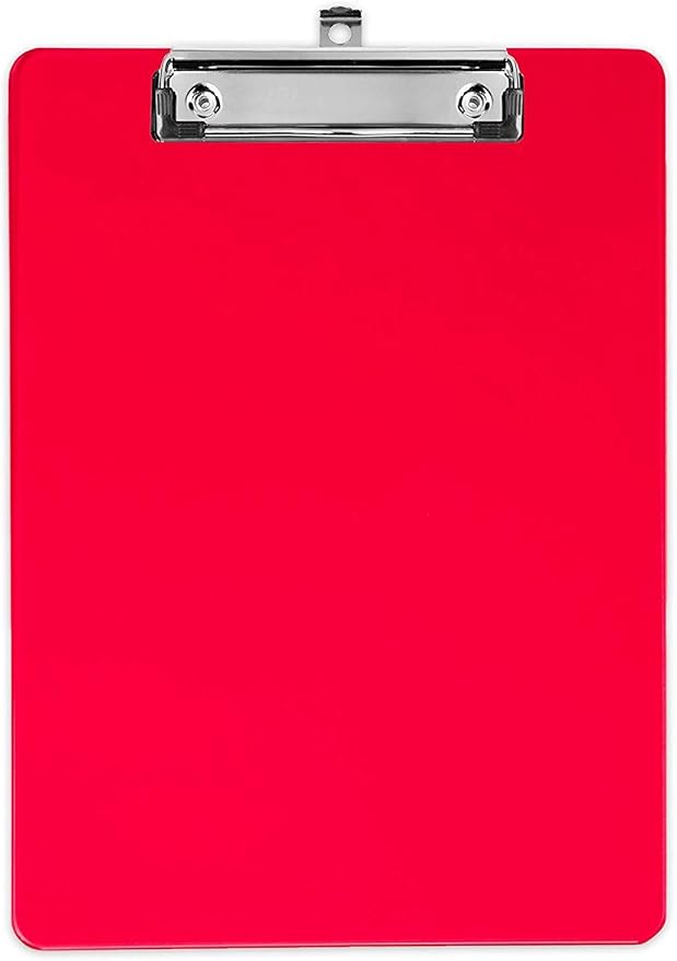 Plastic Clipboards Multi Pack Clipboard Strong 12.5 x 9 Inch | Holds 100 - Image 8