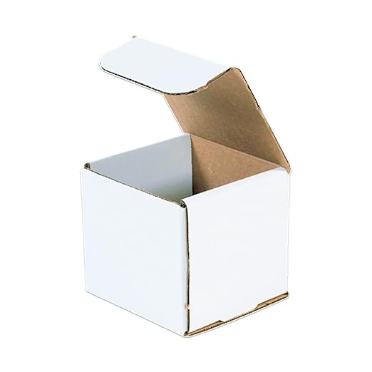 AVIDITI 4x4x4 Shipping Boxes Small Heavy Duty Corrugated Cardboard Boxes by BOXUSA