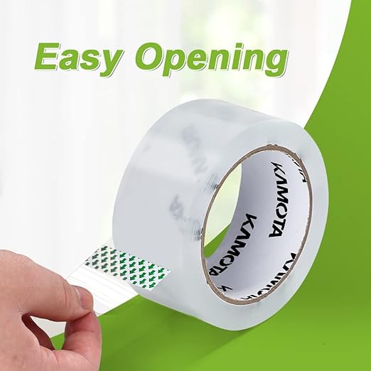 KAMOTA Packing Tape, 24 Rolls Heavy Duty Clear Packaging Tape - Image 3